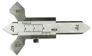 Измеритель геометрических параметров сварных швов нониусный WG3 (шаблон Ушерова-Маршака)