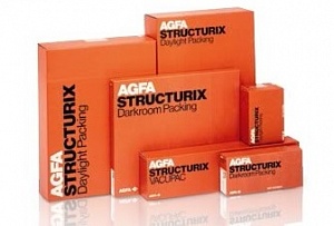 Пленка радиографическая AGFA D4 Pb VAC 10х40, 100 листов